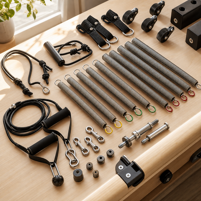 Pilates springs and replacement parts