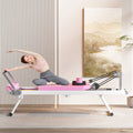 Foldable Pilates Reformer – Commercial-Grade Home & Studio Machine (Pink) product image
