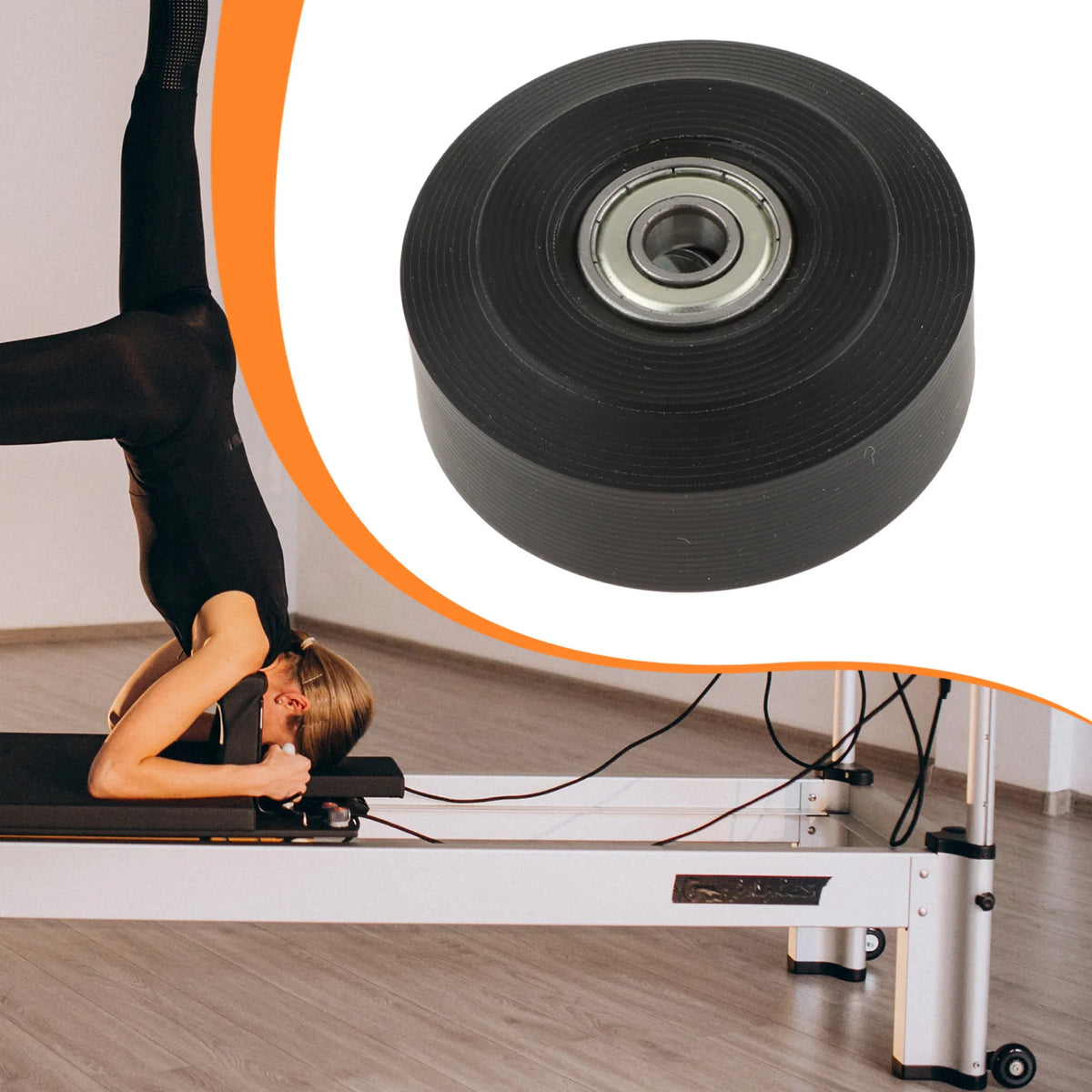 Pilates Reformer Pull Rope Belt – Professional Hardware Strap for Core Bed, Seated Balance & Wrist Training
