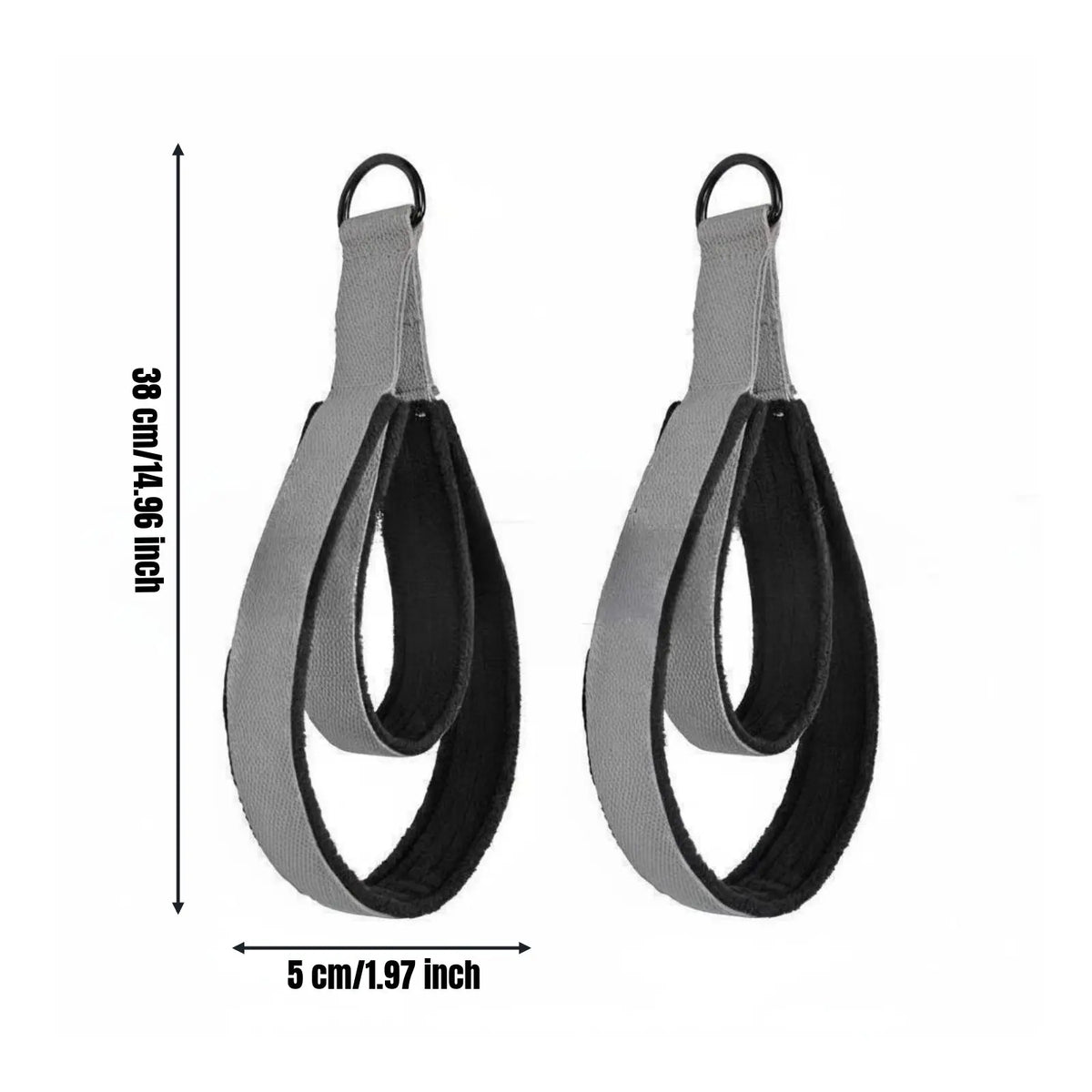 Pilates Reformer Pull Rope Belt – Professional Hardware Strap for Core Bed, Seated Balance & Wrist Training