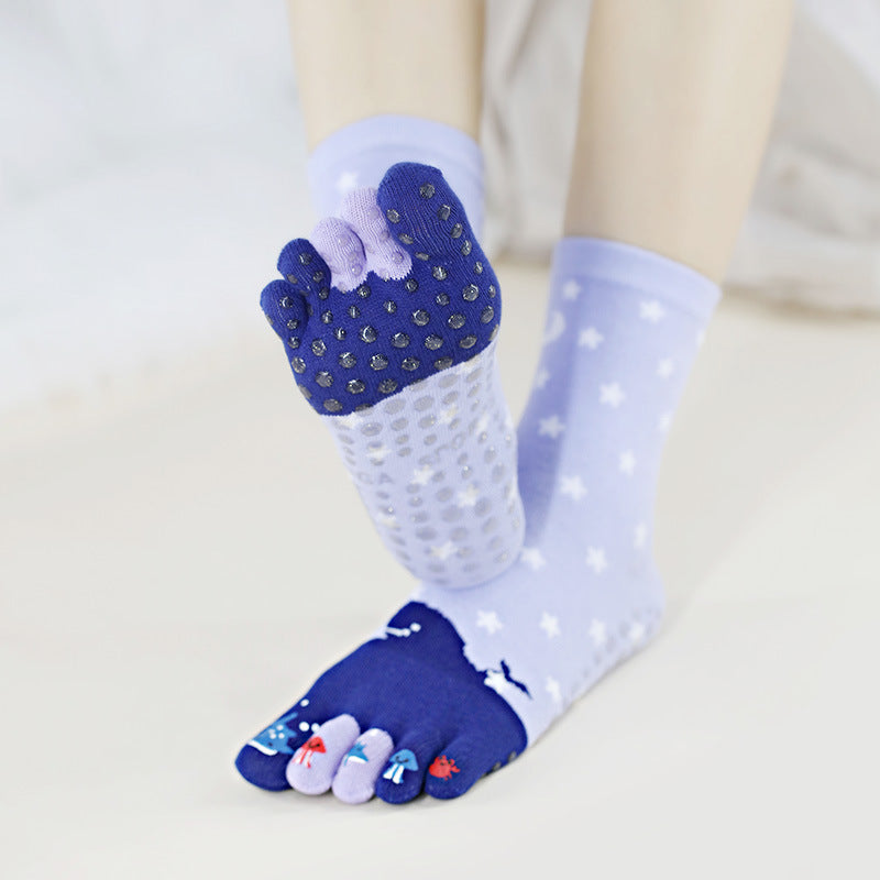 Crew Grip Pilates Socks with Studio Prints product image