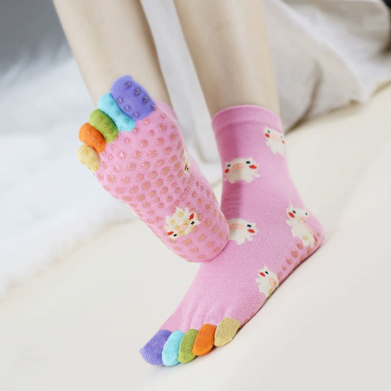 Crew Grip Pilates Socks with Studio Prints product image