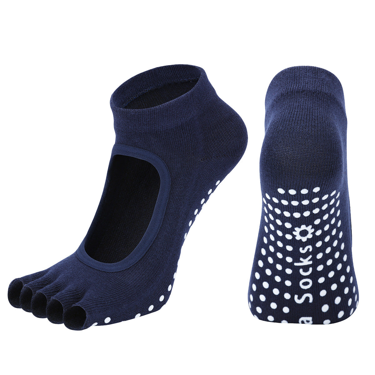 Non-Slip Half-Toe Pilates Grip Socks product image