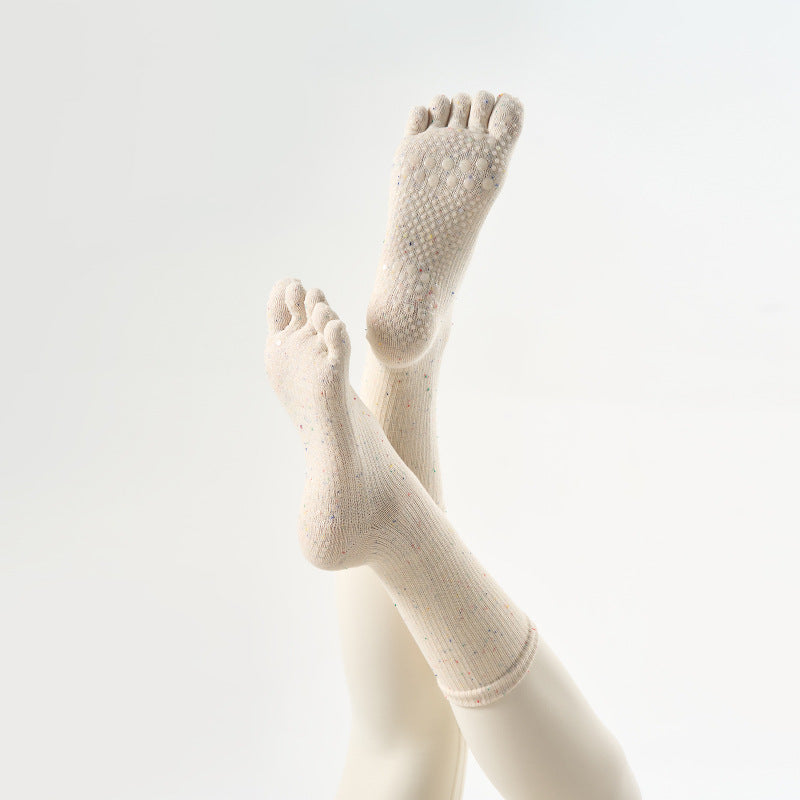 Five-Toe Non-Slip Pilates Socks product image