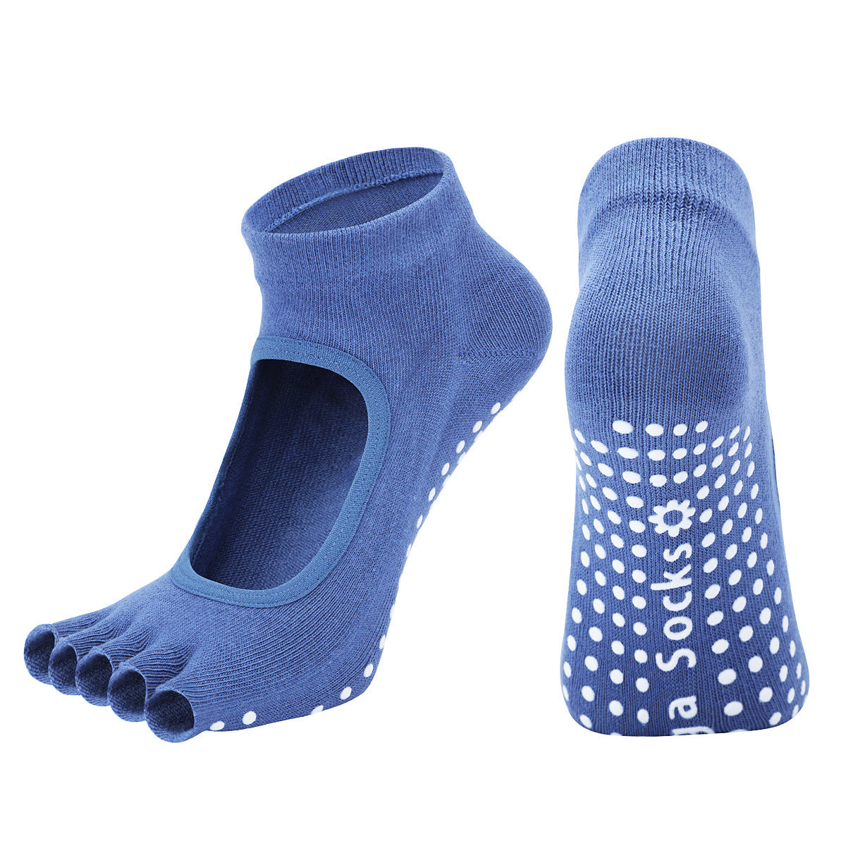 Non-Slip Half-Toe Pilates Grip Socks product image