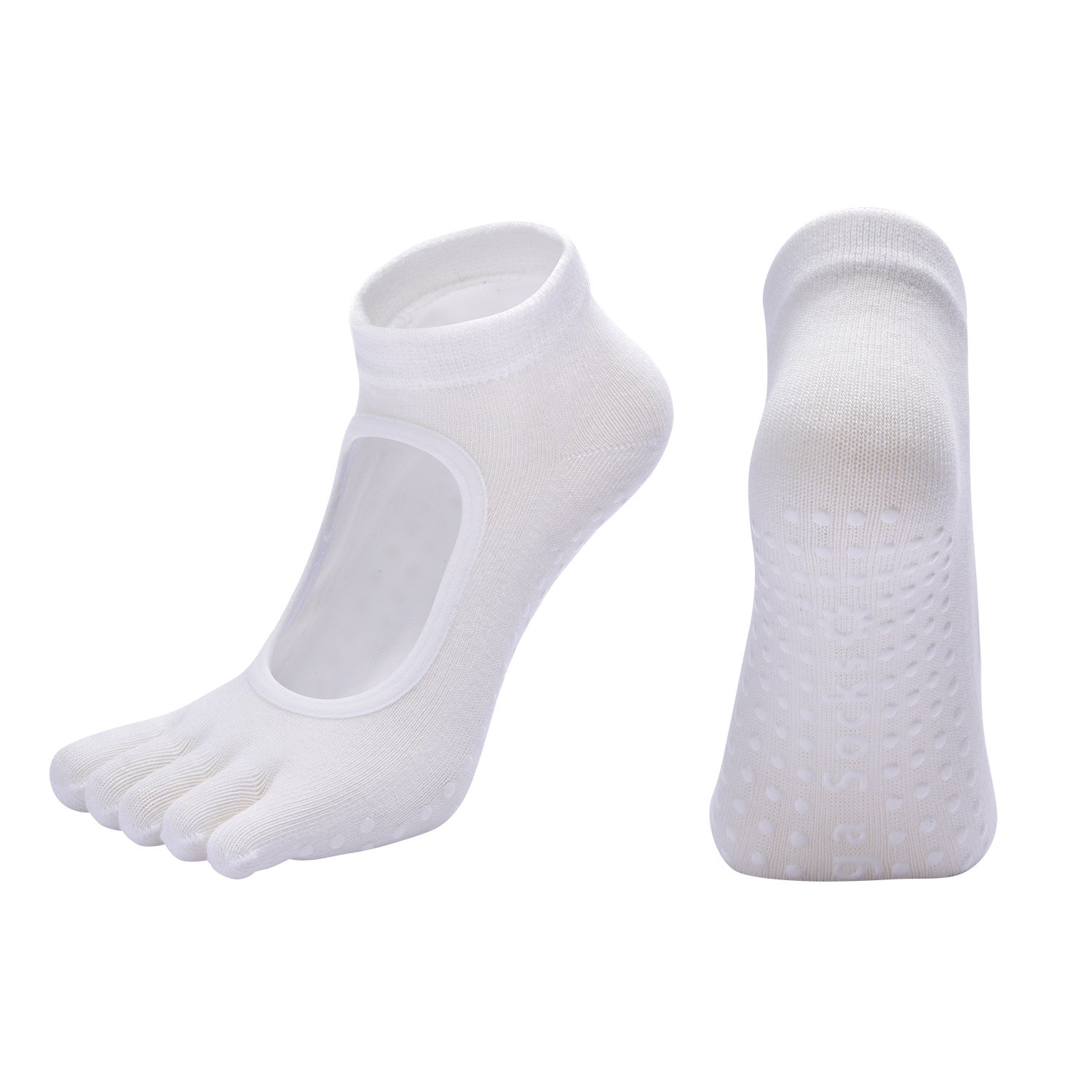 Non-Slip Half-Toe Pilates Grip Socks product image