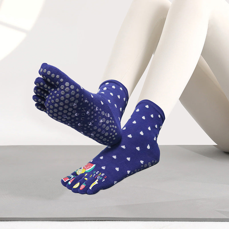 Crew Grip Pilates Socks with Studio Prints product image