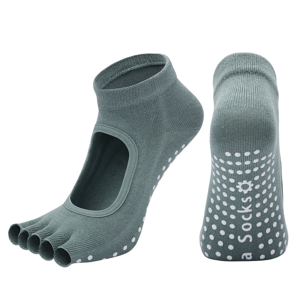 Non-Slip Half-Toe Pilates Grip Socks product image