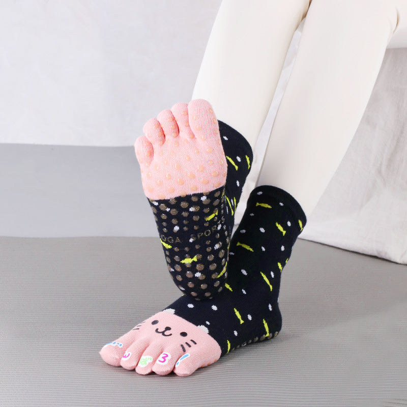 Crew Grip Pilates Socks with Studio Prints product image