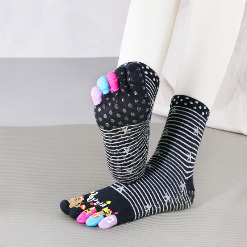 Crew Grip Pilates Socks with Studio Prints product image