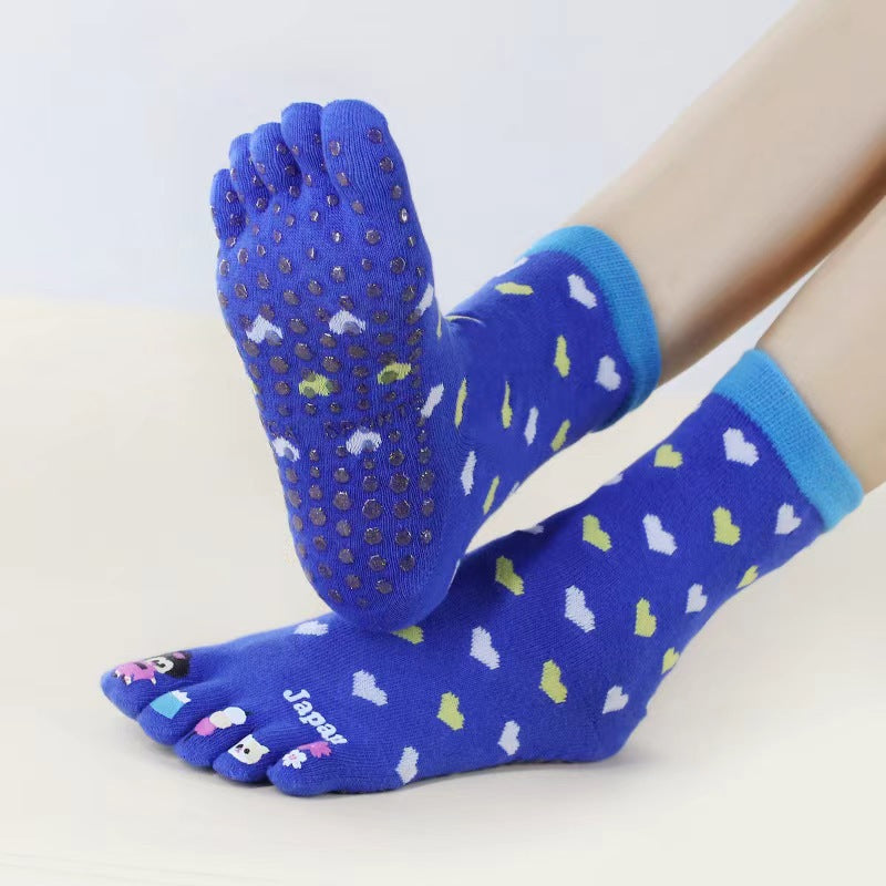 Crew Grip Pilates Socks with Studio Prints product image