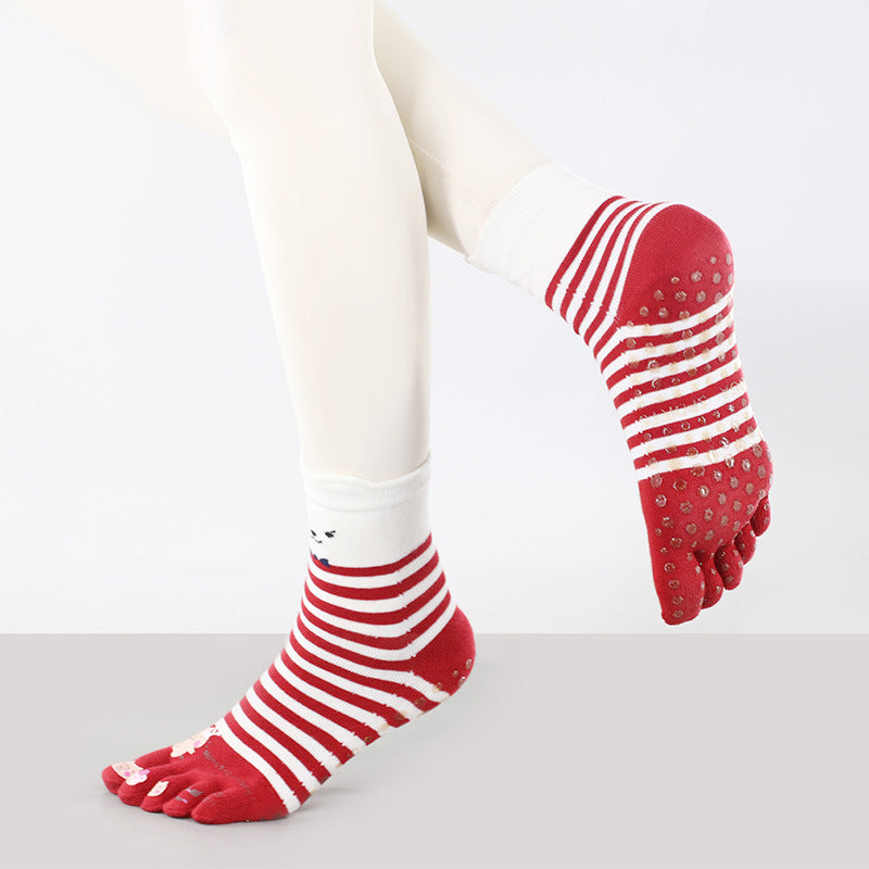 Crew Grip Pilates Socks with Studio Prints product image
