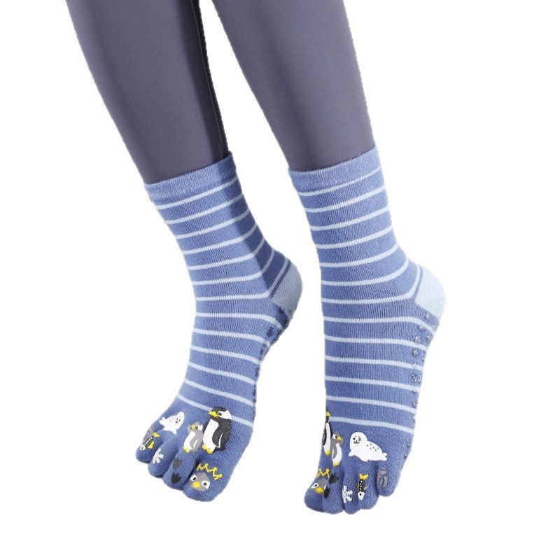 Crew Grip Pilates Socks with Studio Prints product image