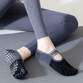 Colorblock Strap Grip Pilates Socks product image