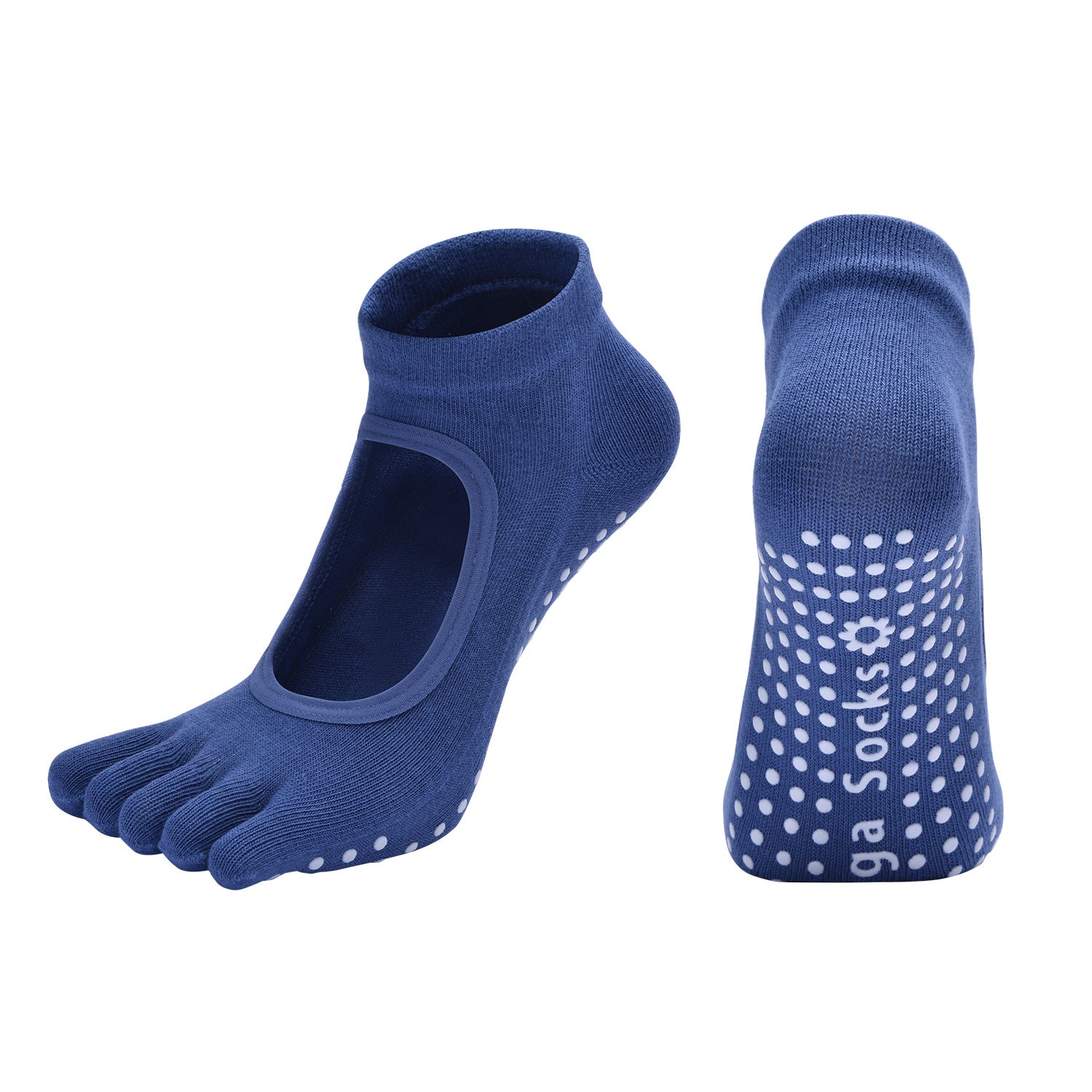 Non-Slip Half-Toe Pilates Grip Socks product image