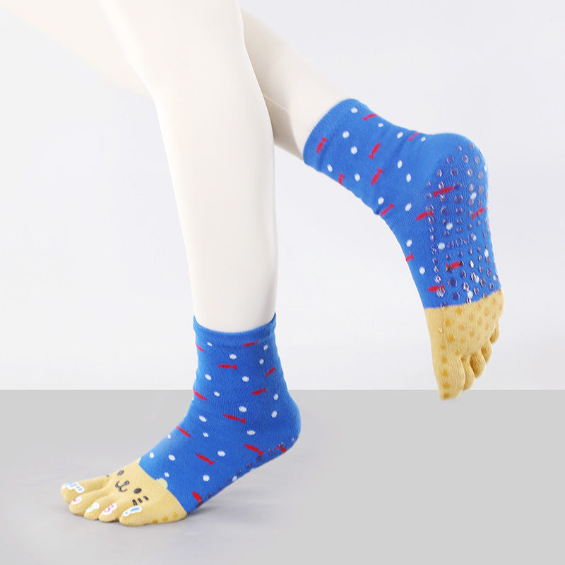 Crew Grip Pilates Socks with Studio Prints product image