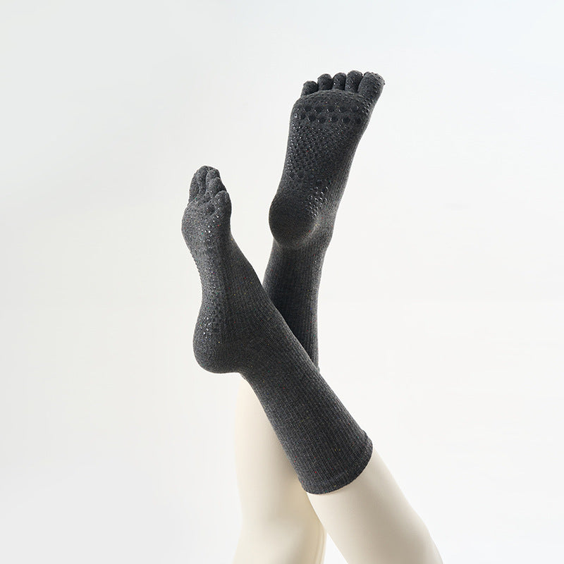 Five-Toe Non-Slip Pilates Socks product image