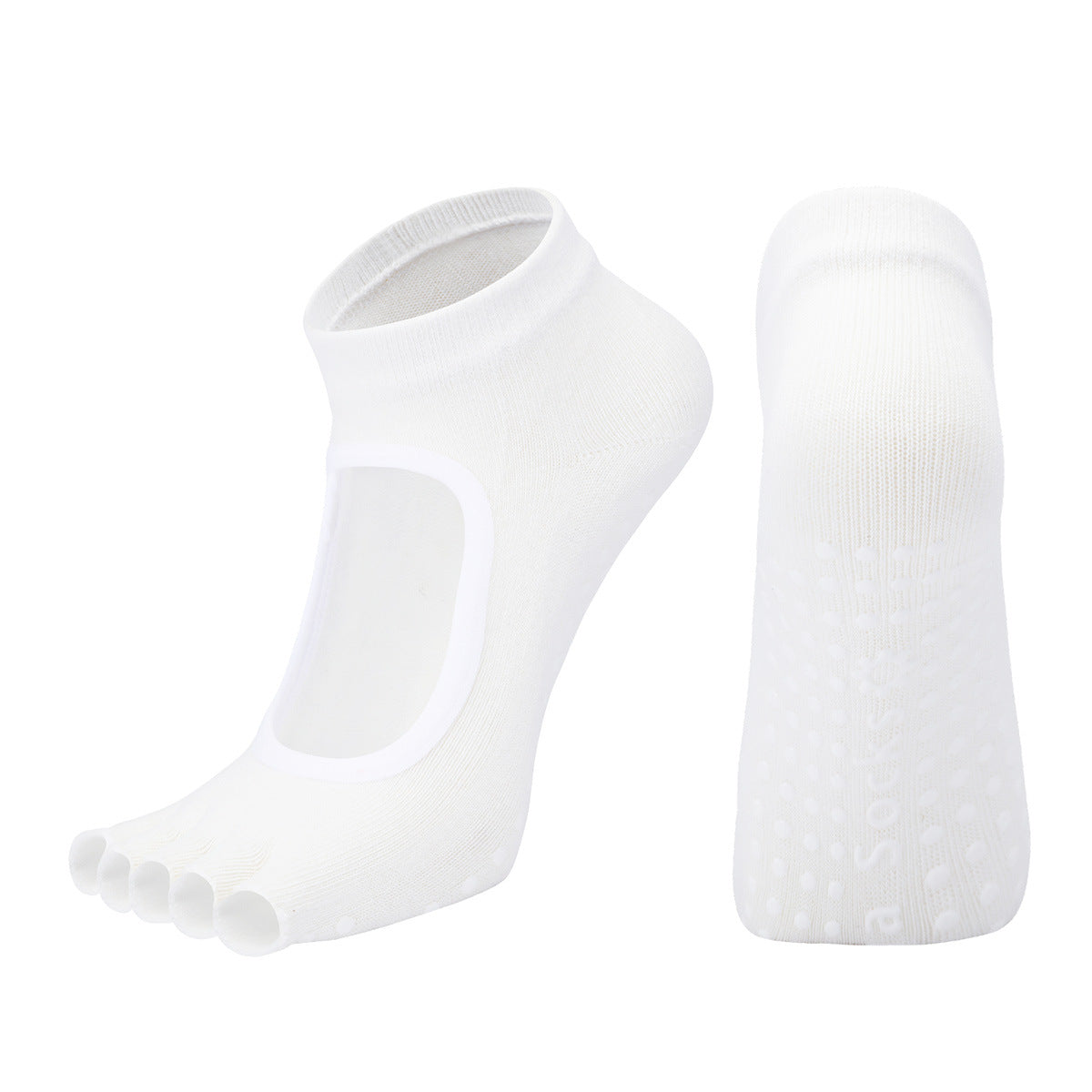 Non-Slip Half-Toe Pilates Grip Socks product image