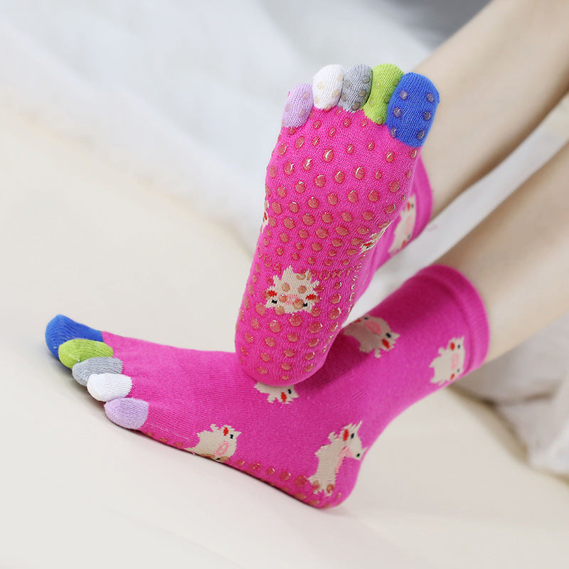 Crew Grip Pilates Socks with Studio Prints product image