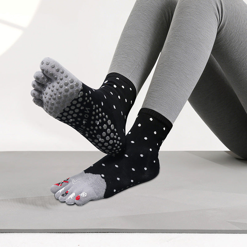 Crew Grip Pilates Socks with Studio Prints product image