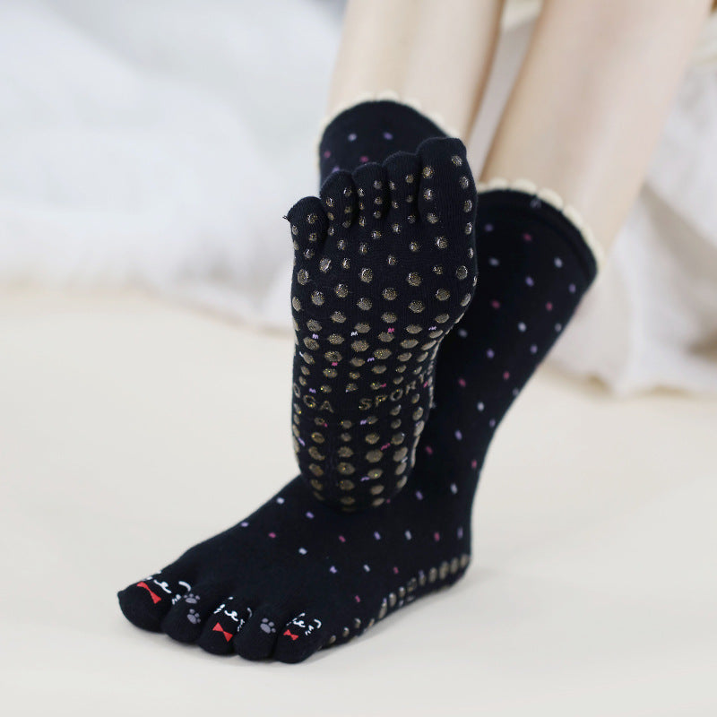 Crew Grip Pilates Socks with Studio Prints product image