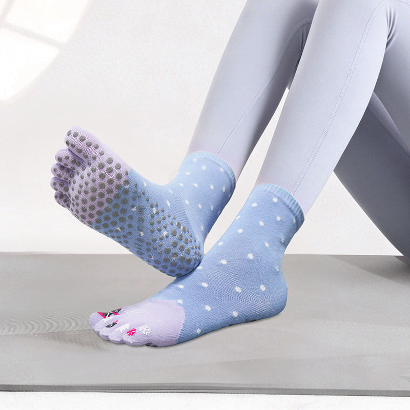 Crew Grip Pilates Socks with Studio Prints product image