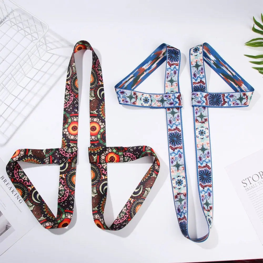 Adjustable Yoga Mat Carry Strap – Shoulder Sling for Studio & Gym product image