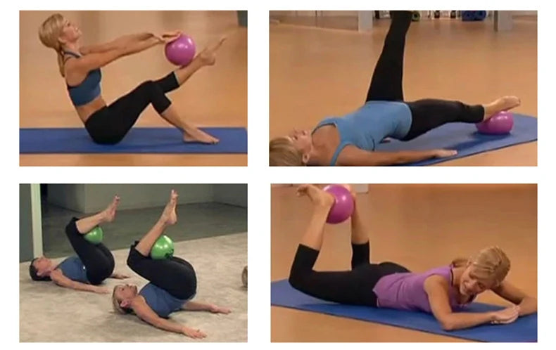 25cm Pilates Mini Ball – Anti-Burst Yoga Core & Balance Ball for Home Gym product image