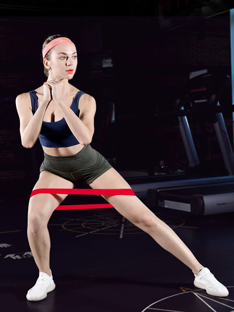 Resistance Loop Bands Set – 5 Levels for Pilates, Yoga & Home Gym Strength Training