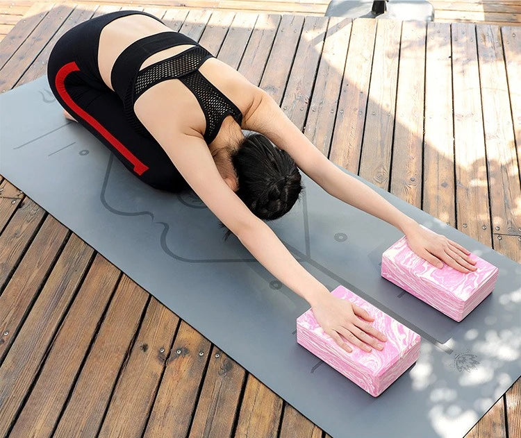EVA Yoga Blocks 2-Pack – Non-Slip High-Density Pilates Bricks product image