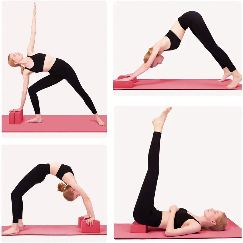 EVA Pilates & Yoga Support Block – Non-Slip Foam Brick product image