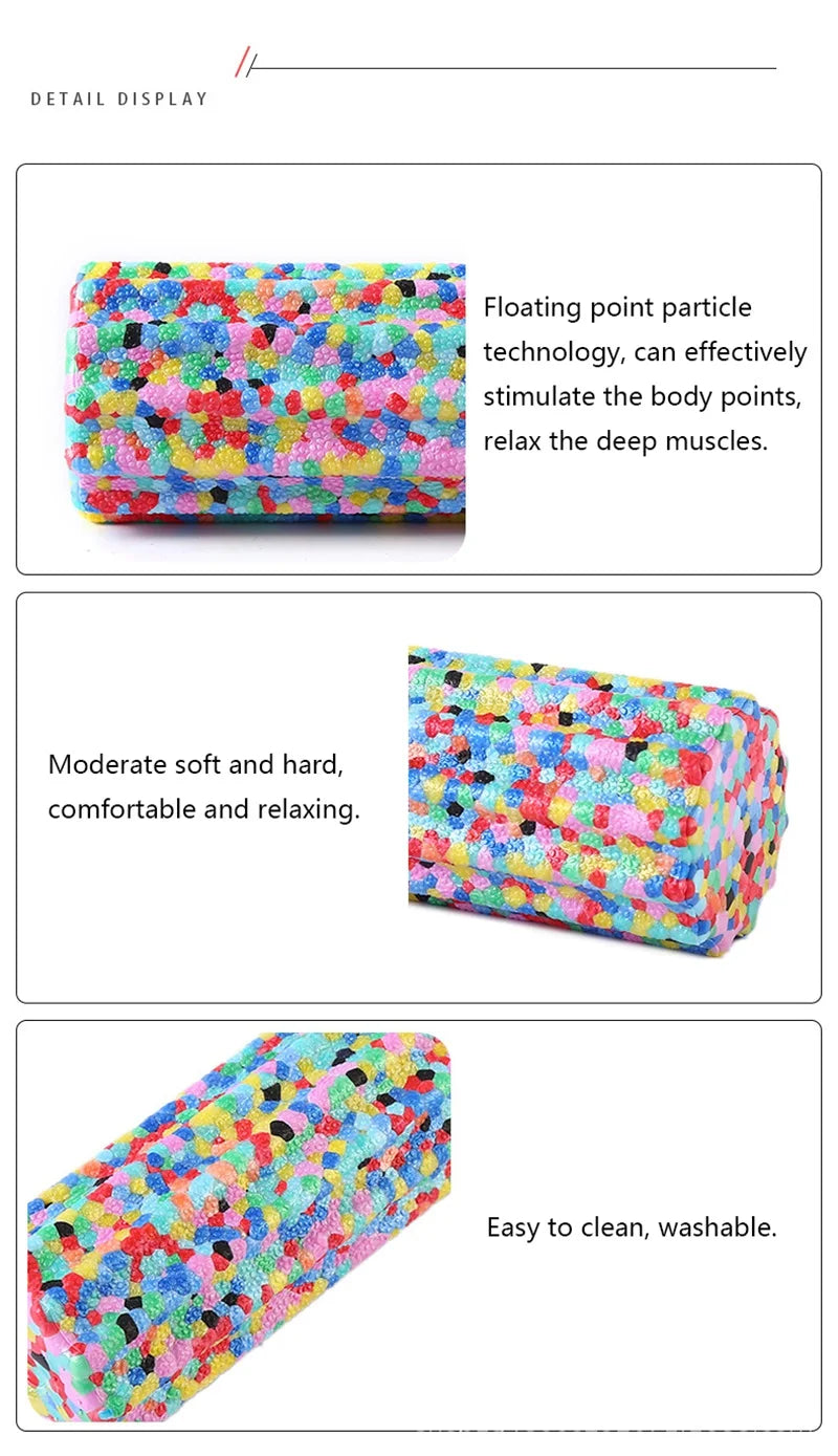 Pilates Mini Foam Roller – EPP 5.3x15cm for Targeted Muscle Massage, Fascia Release & Yoga Recovery