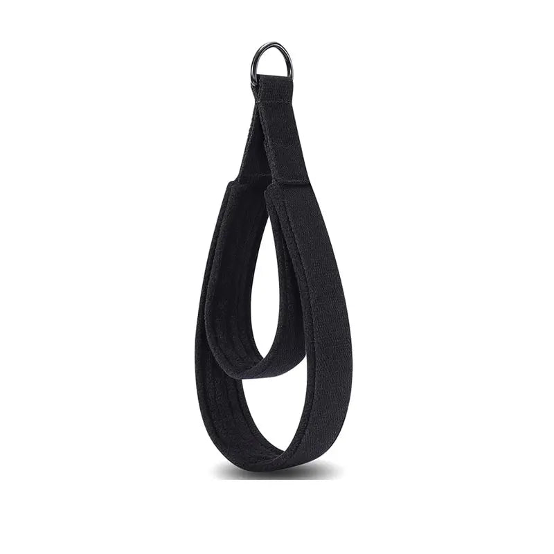 Pilates Double Loop Strap with D-Ring – Double Padded Hand & Foot Strap for Reformer & Yoga Training