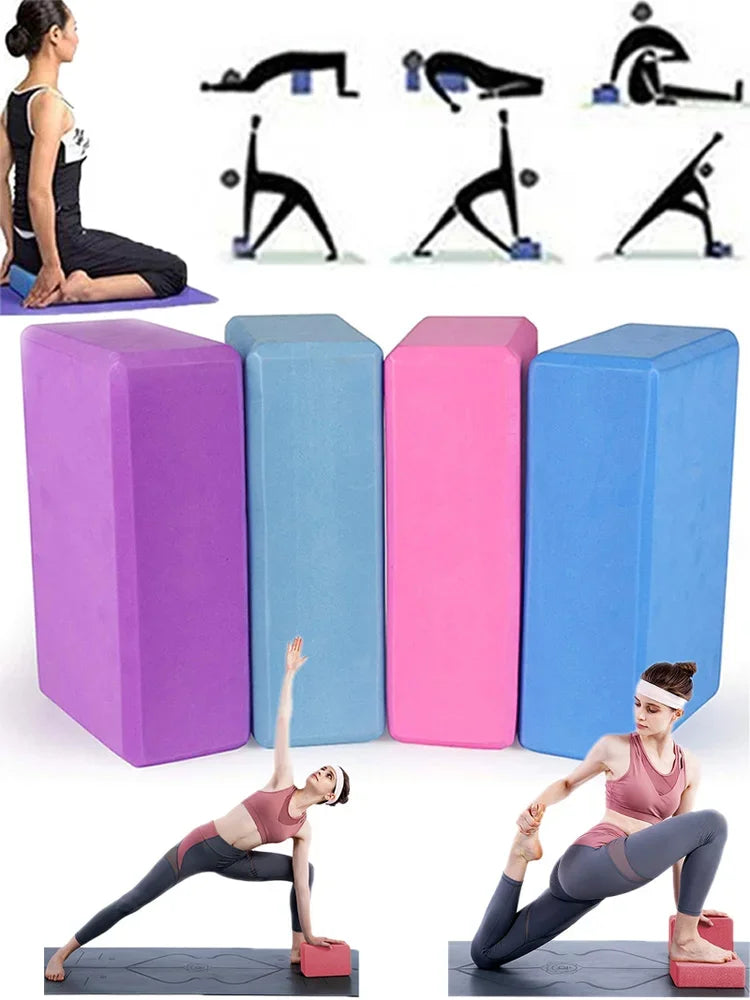 EVA Pilates & Yoga Support Block – Non-Slip Foam Brick product image