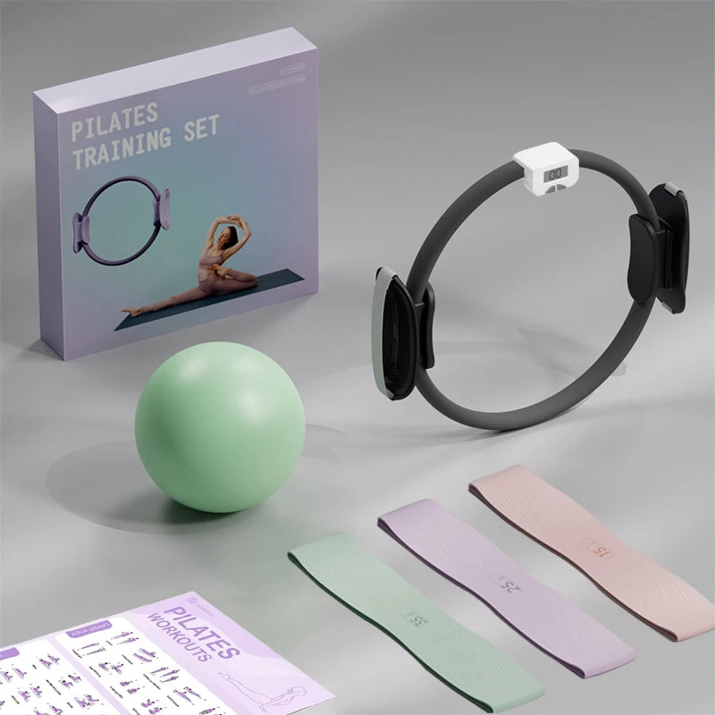 Pilates ring fitness circle set product gallery image