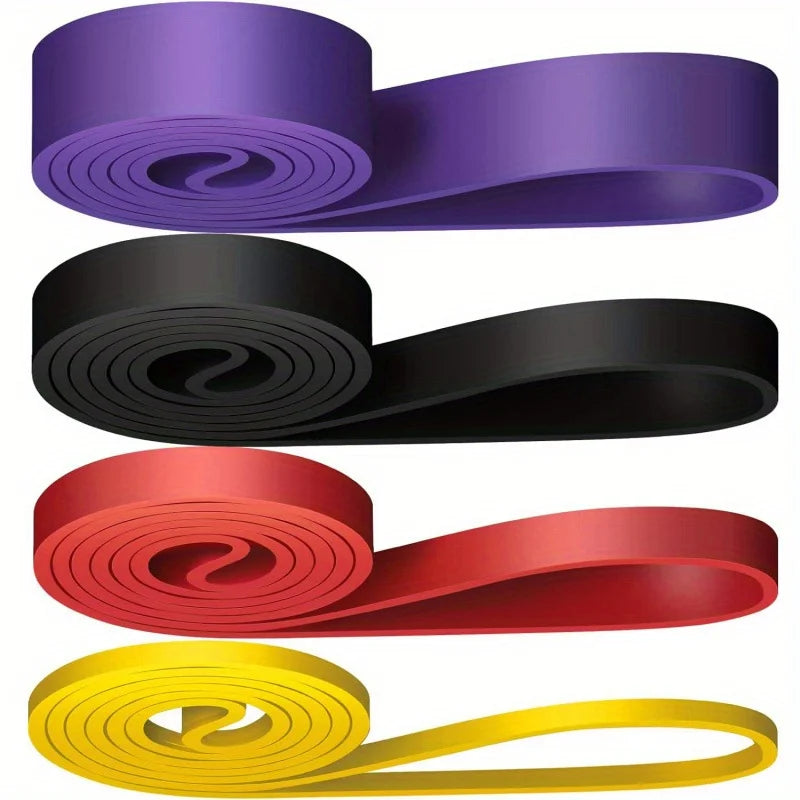 Pilates Stackable TPE Resistance Bands – Full-Body Strength Training, Stretching & Home Gym