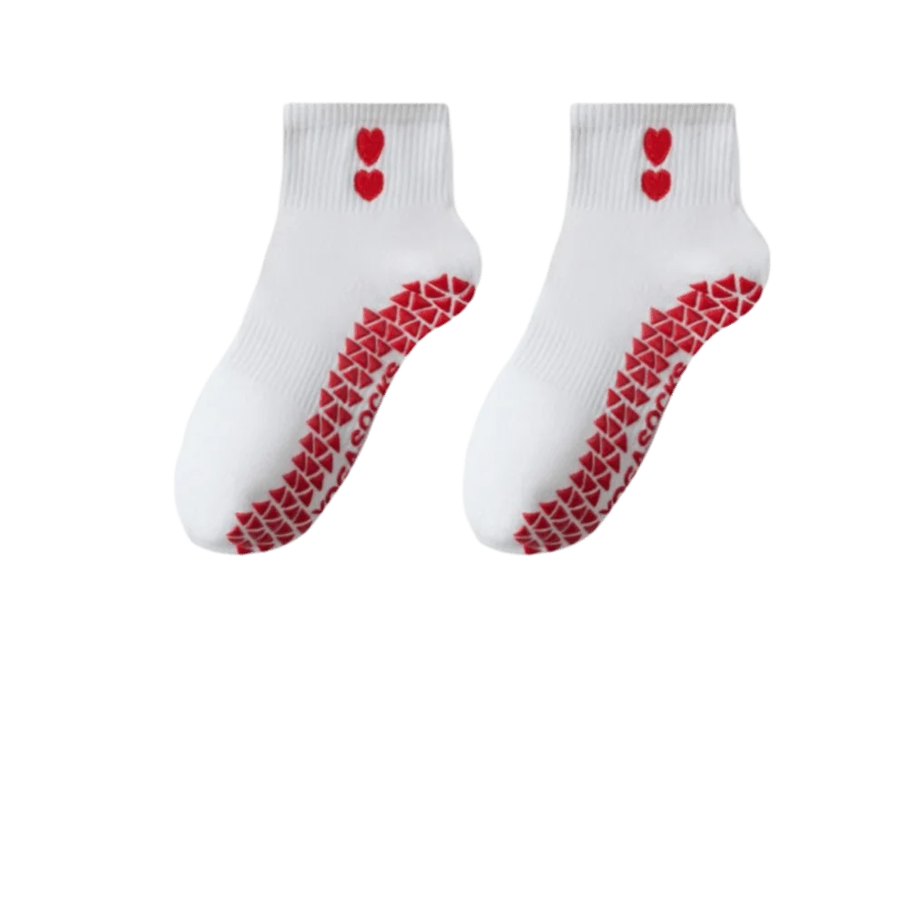 Pilates Grip Socks for Women – Cute Non-Slip Cotton Ankle Socks product image