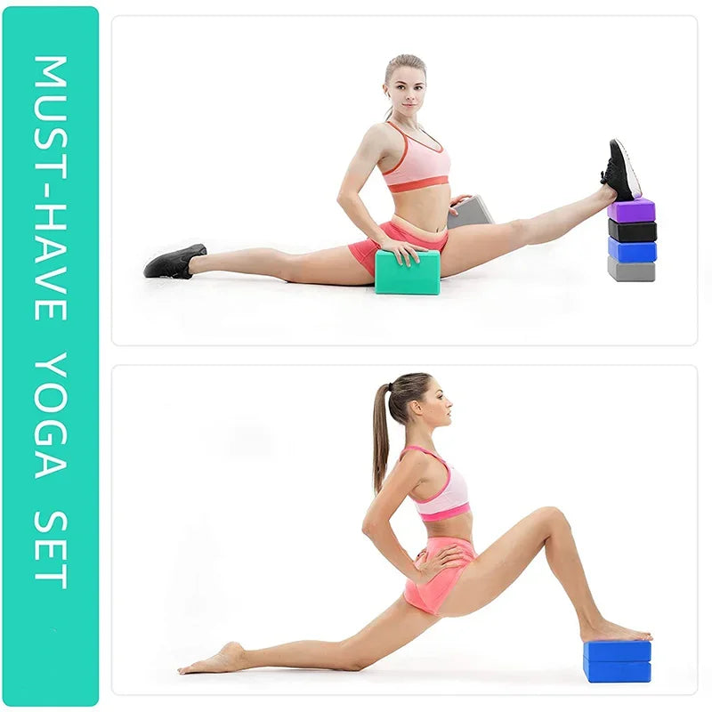 EVA Pilates & Yoga Support Block – Non-Slip Foam Brick product image