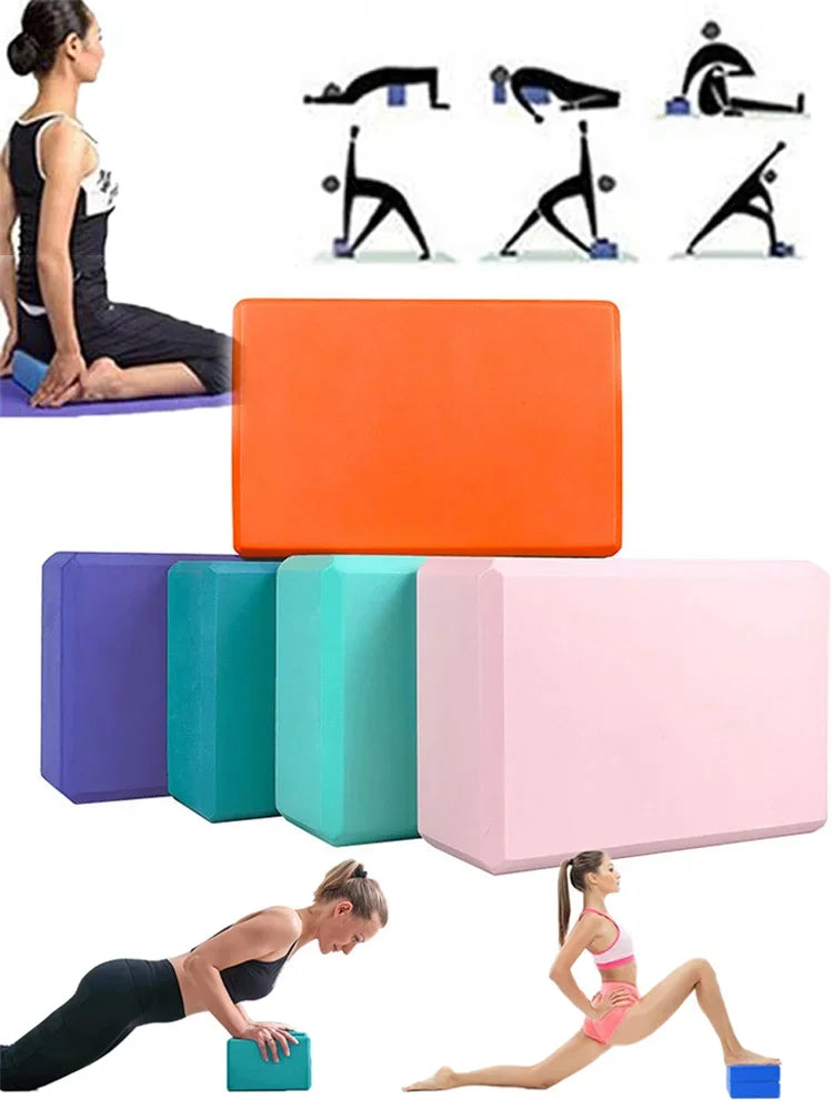EVA Pilates & Yoga Support Block – Non-Slip Foam Brick product image