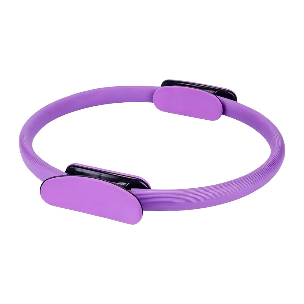 Pilates ring fitness circle with non-slip handles product gallery image