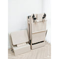 Wood Foldable Pilates Reformer – Natural Beech Home Studio Machine product image