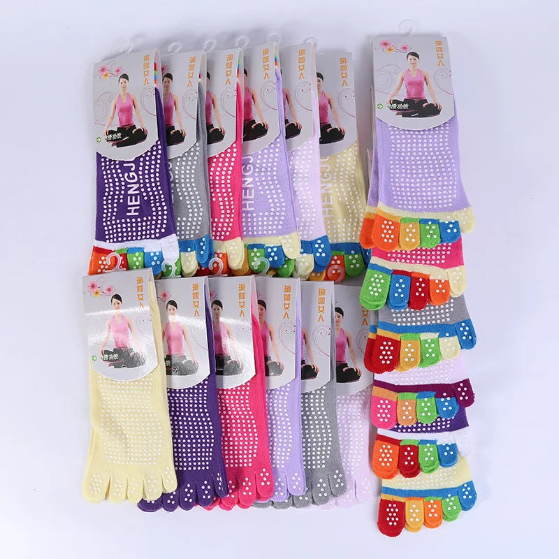 Non-Slip Yoga Grip Socks for Women – 6 Pairs Multipack product image