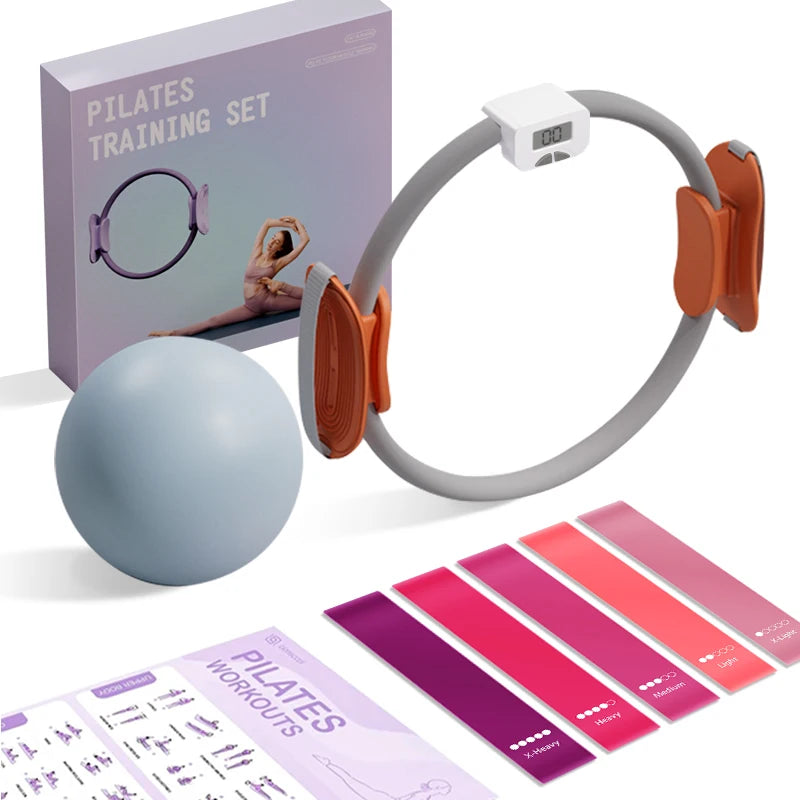 Pilates ring fitness circle set product gallery image
