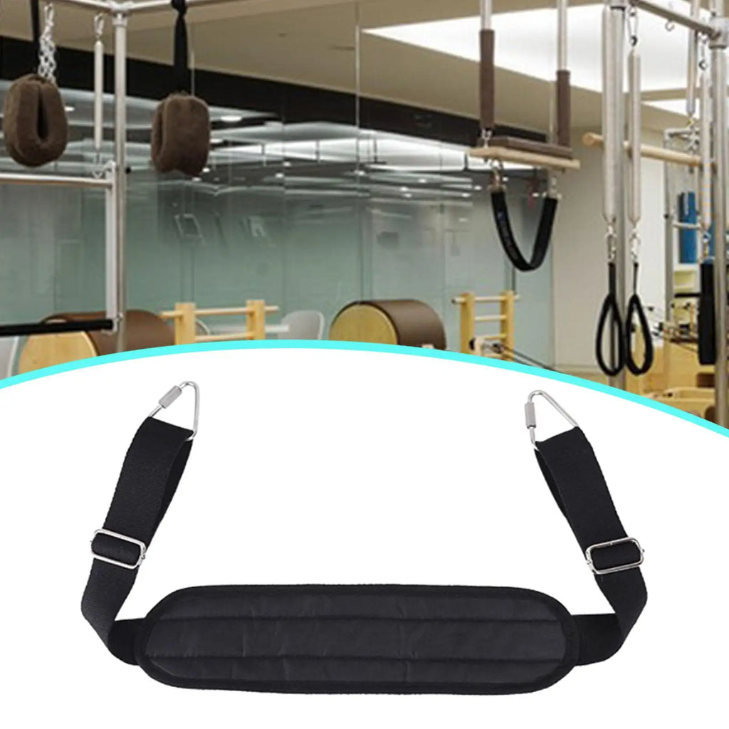 Pilates Reformer Foot Strap – Adjustable 76–100cm for Core Training, Leg Work & Full-Body Workout