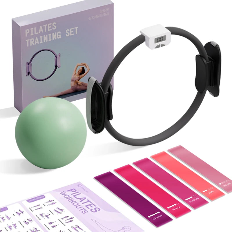 Pilates ring fitness circle set product gallery image