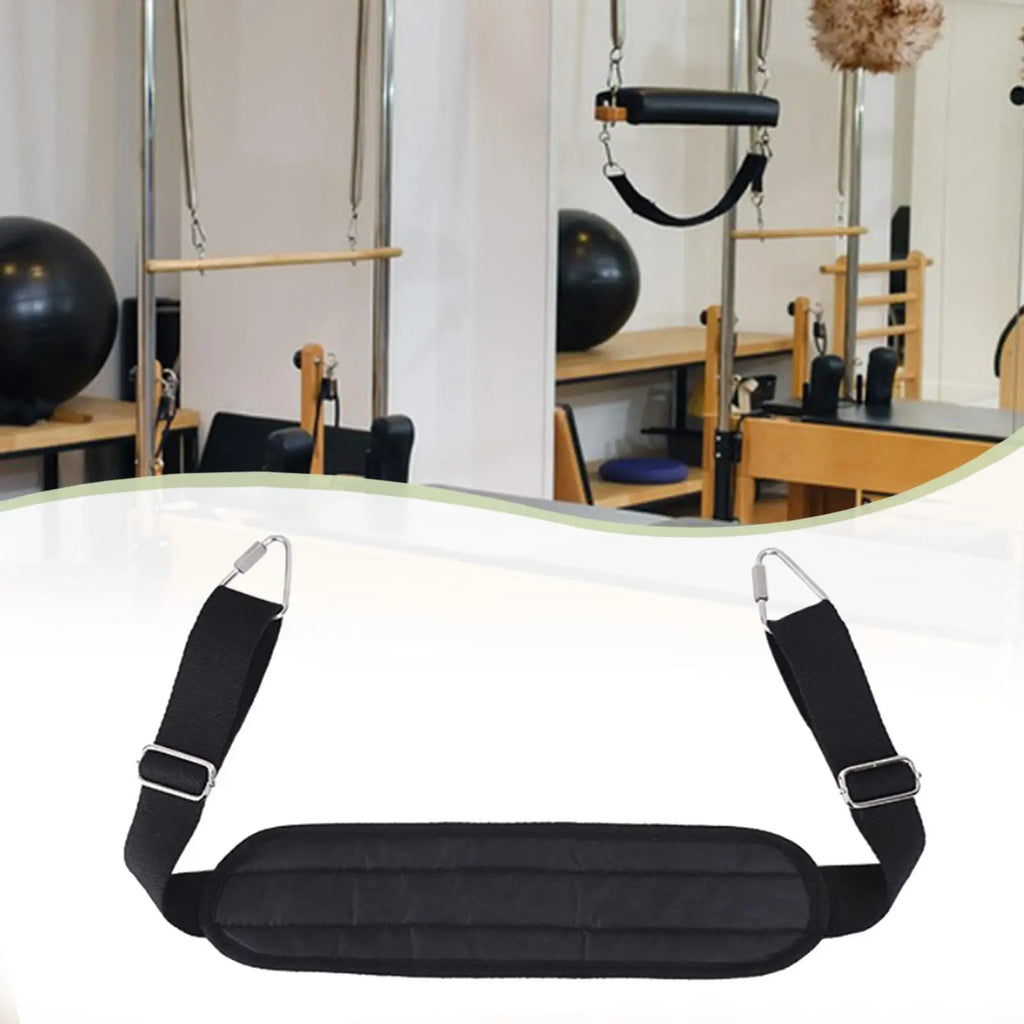Pilates Reformer Foot Strap – Adjustable 76–100cm for Core Training, Leg Work & Full-Body Workout