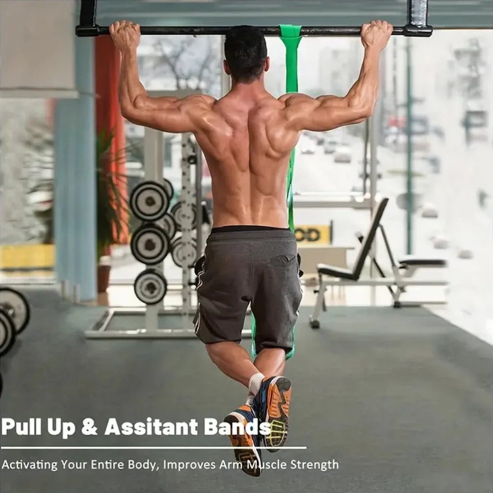 Pilates Stackable TPE Resistance Bands – Full-Body Strength Training, Stretching & Home Gym
