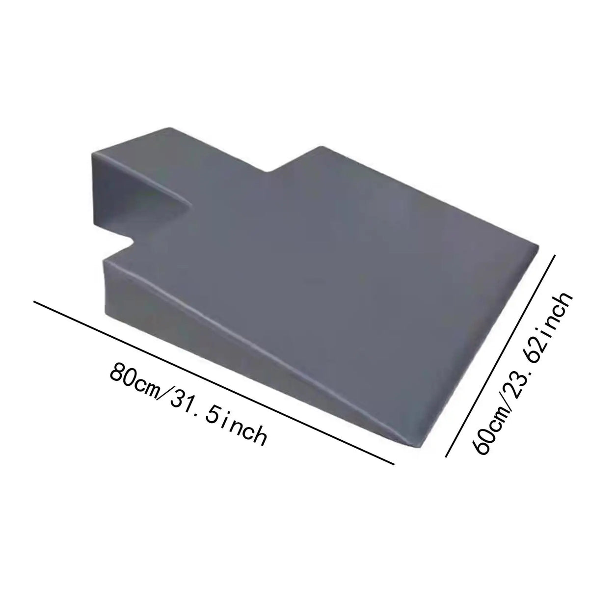 Pilates Reformer Wedge Block – High-Density Foam Support for Stretching & Core Training