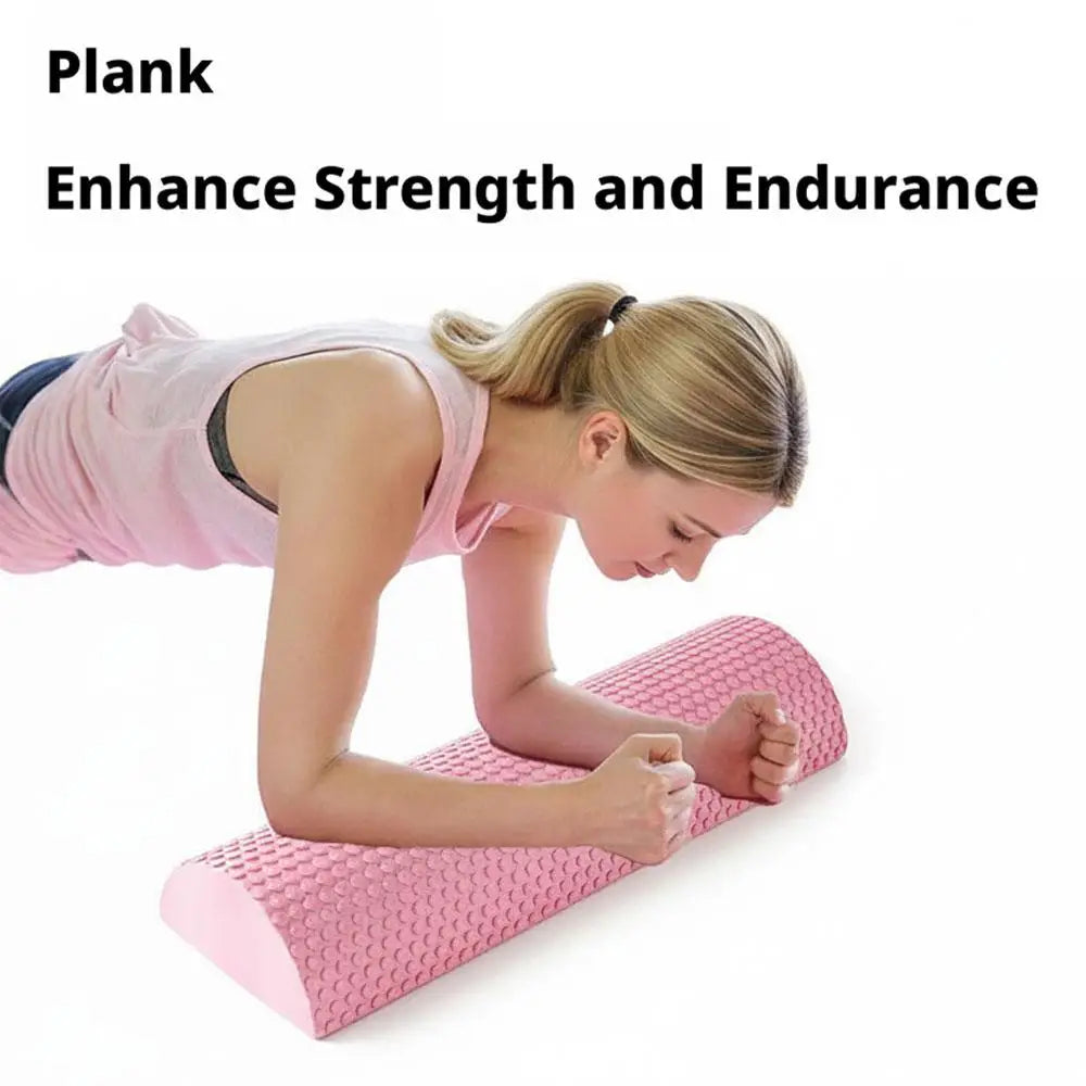 Half Round EVA Foam Roller – Balance Training & Muscle Recovery for Pilates