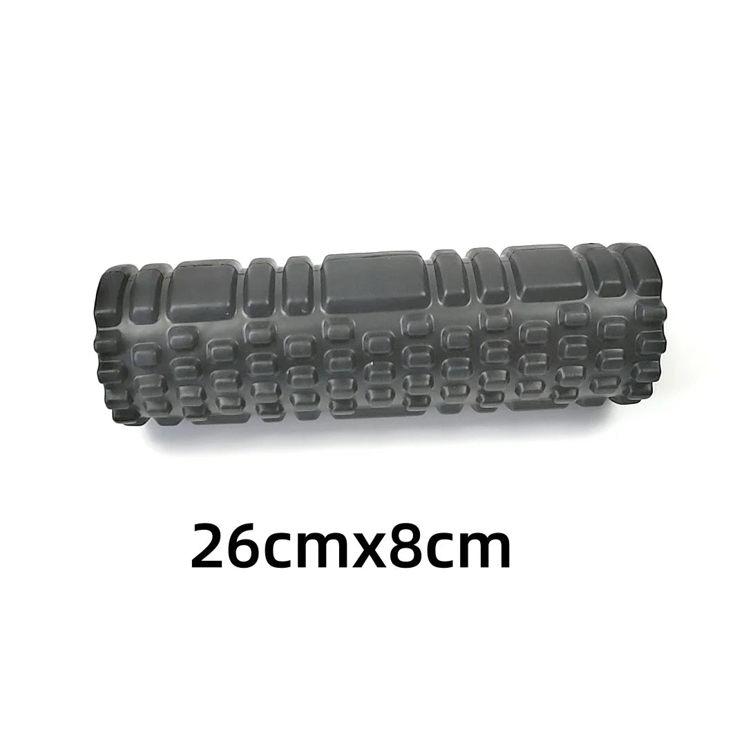 Pilates Hollow Foam Roller – 3D Floating Texture for Muscle Massage, Fascia Release & Yoga Recovery